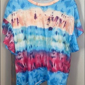 NWT tie dye blouse